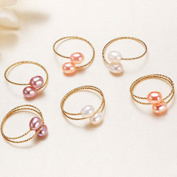 Pearl Rings