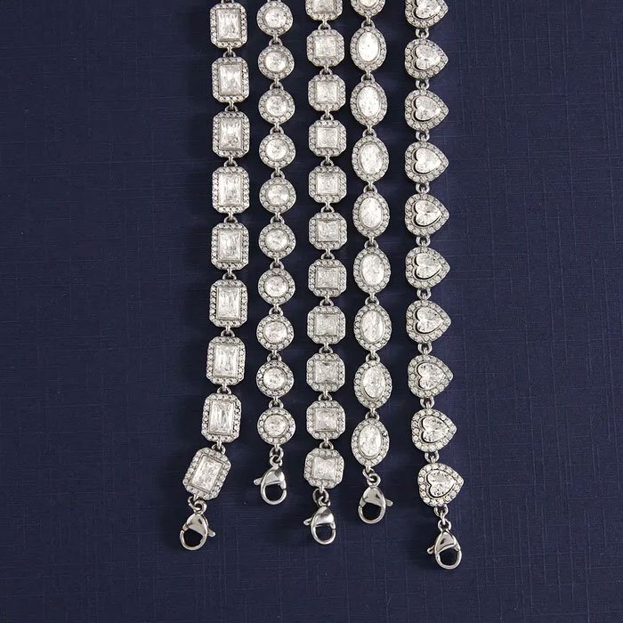 Tennis Style Bracelets